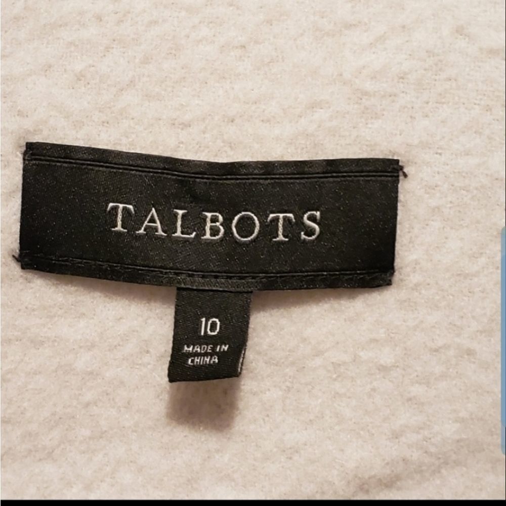 Talbots  Coat Women’s Size 10 Gray Wool - Picture 5 of 7